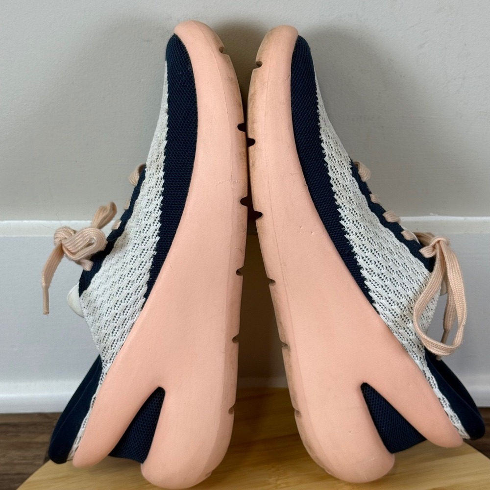Good Kizik Roamer Sneakers Women's 8 Pink Navy Hands-Free Slip On DROABC06-1D - Picture 5 of 8